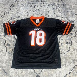 Cincinnati Bengals #18 Youth XL 18/20 NFL Team Apparel Jersey